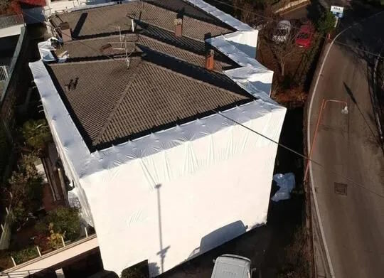 Shrink wrap folija u građevinarstvu